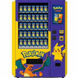 Distributeur automatique boosters pokemon gm xe 98